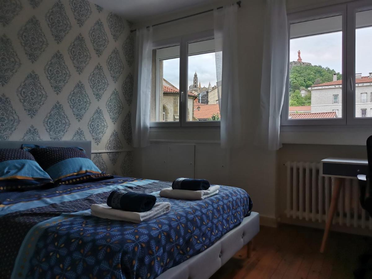Velay Cocon Appartement 4 Chambres Avec Vue Sur Les Monuments Le Puy-en-Velay Exterior foto